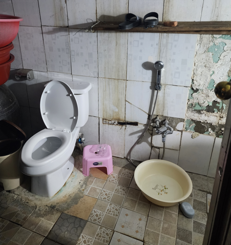 구조물 교체 및 위치변경 전 사진